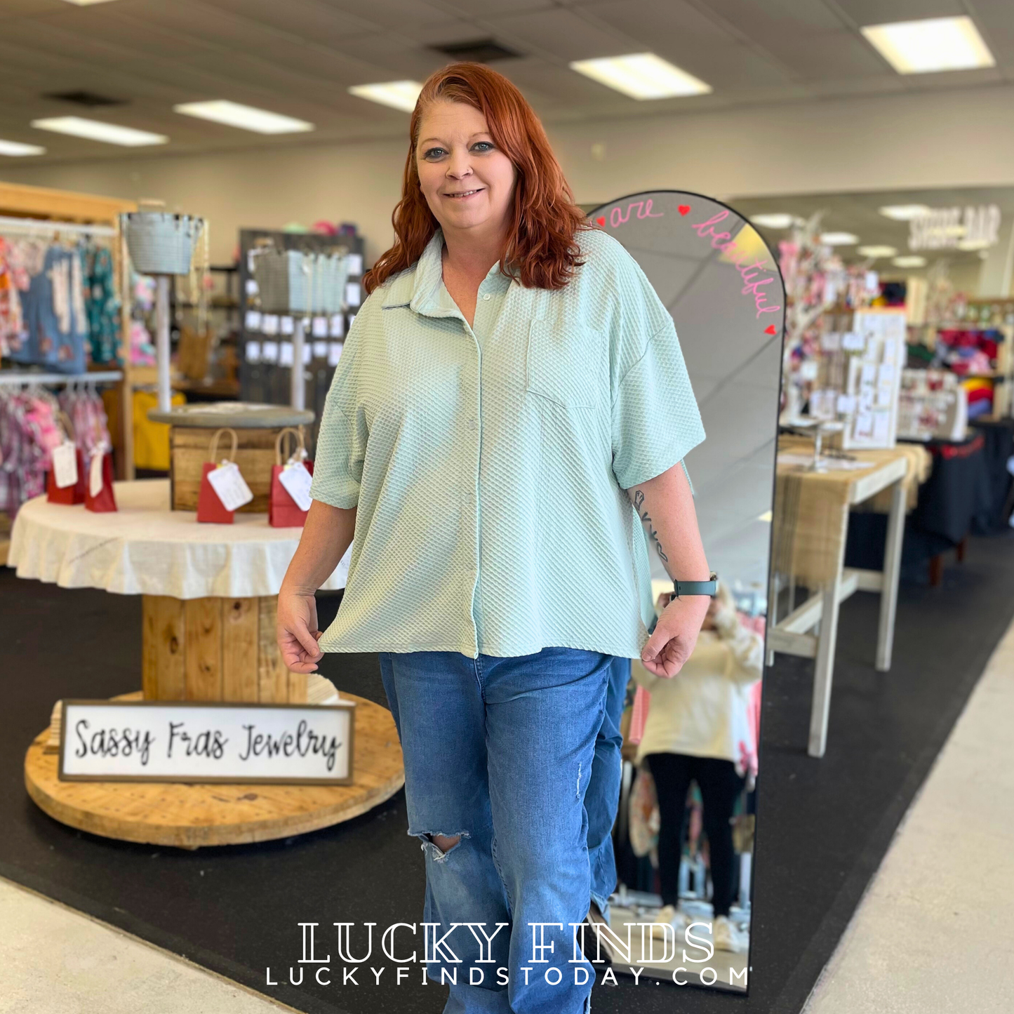 Hello There Comfy Curvy Top 8829