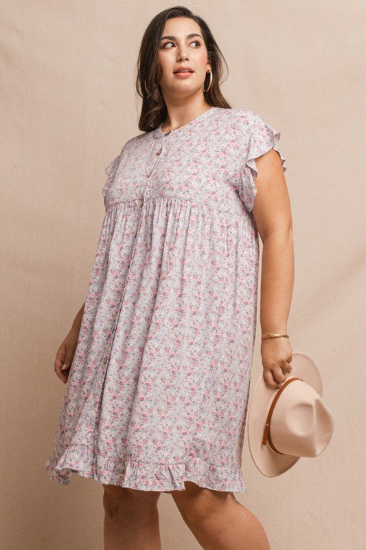 Dance w Me Curvy Dress 8855