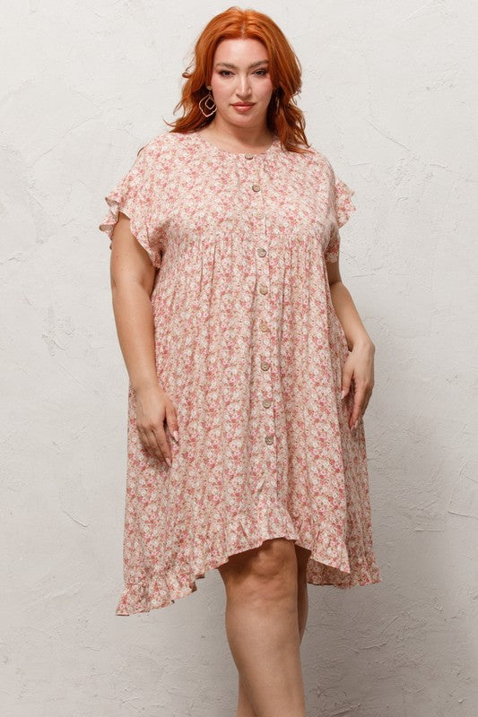 Dance w Me Curvy Dress 8855