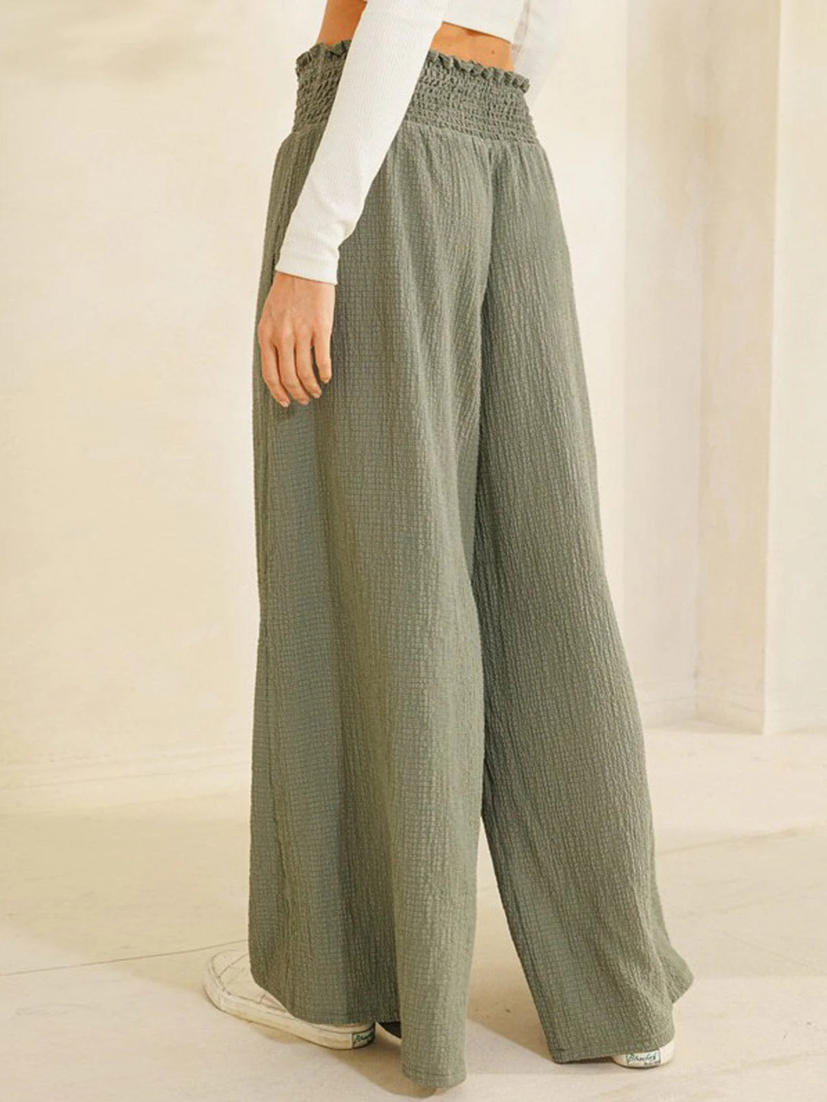 Boho Wide Leg Pants 8865