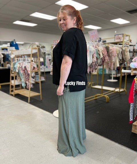 Boho Wide Leg Pants 8865