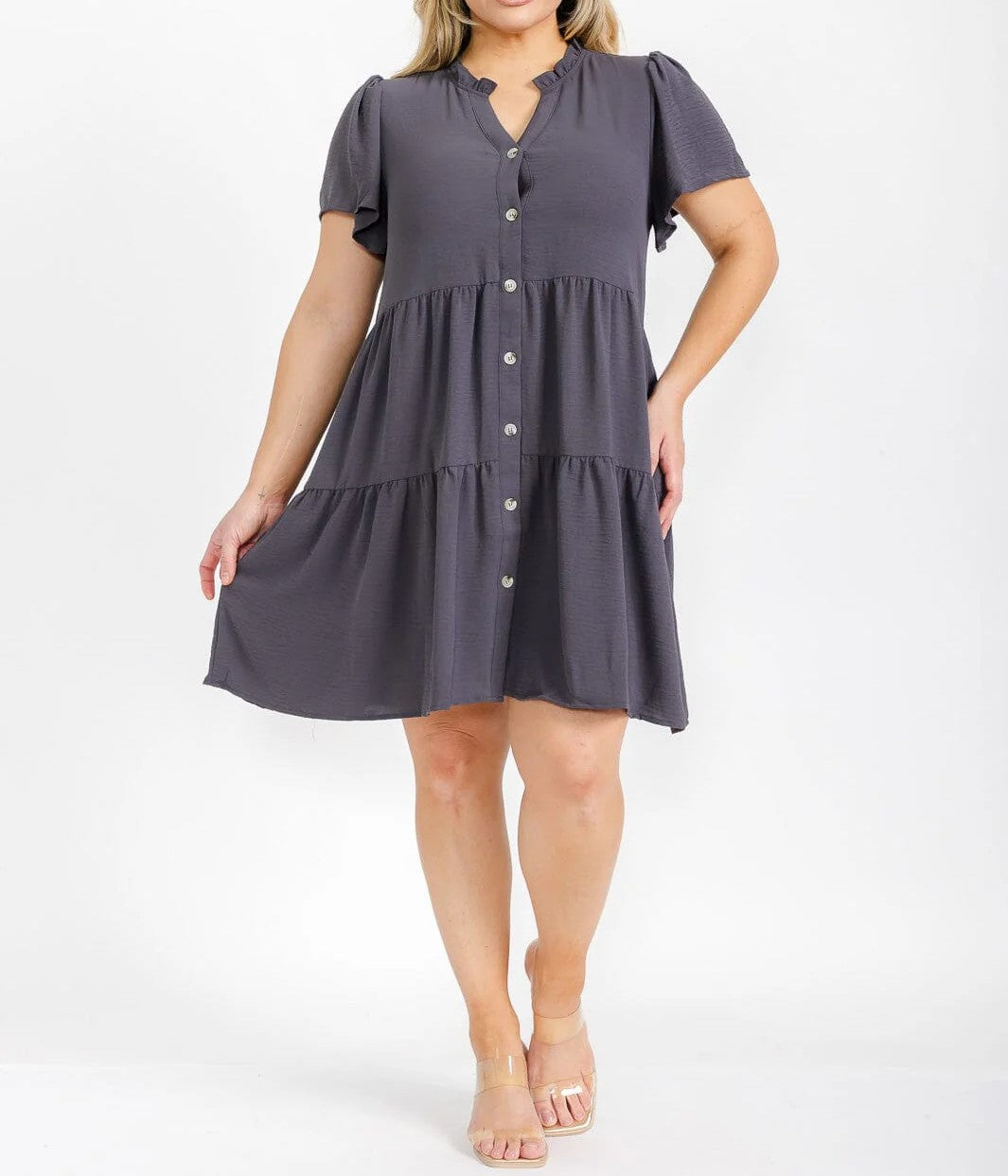 Flow w Love Curvy Dress 8873