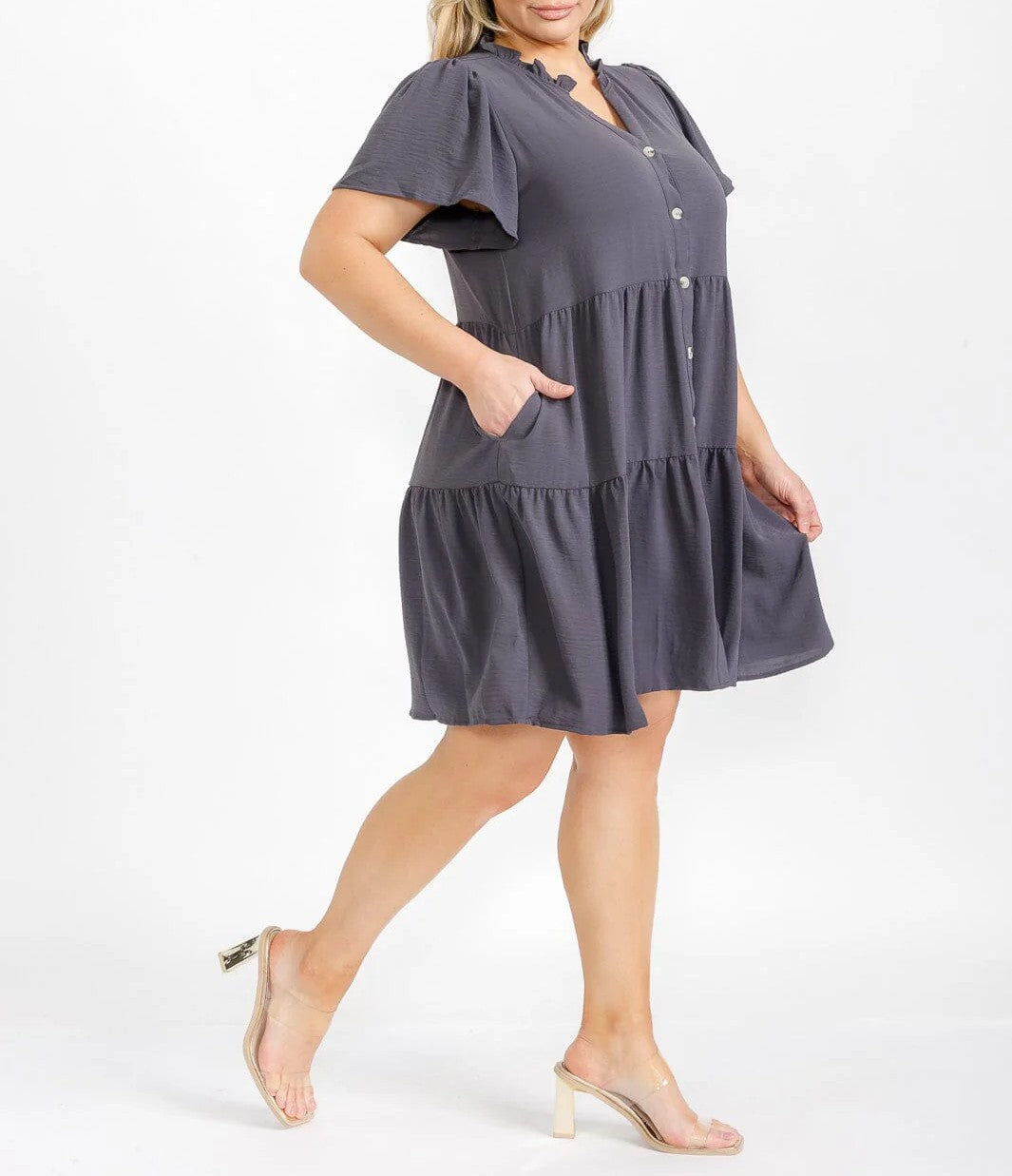 Flow w Love Curvy Dress 8873