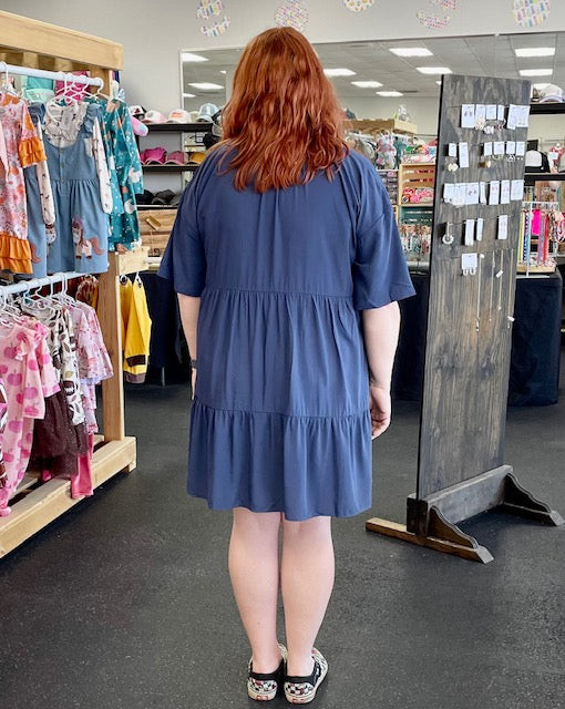 Ready To Go Curvy Dress 8877