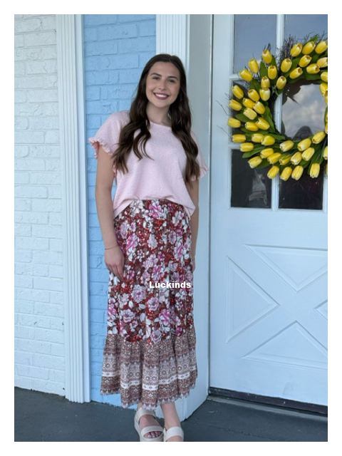 Completely Yours Maxi Skirt 8925