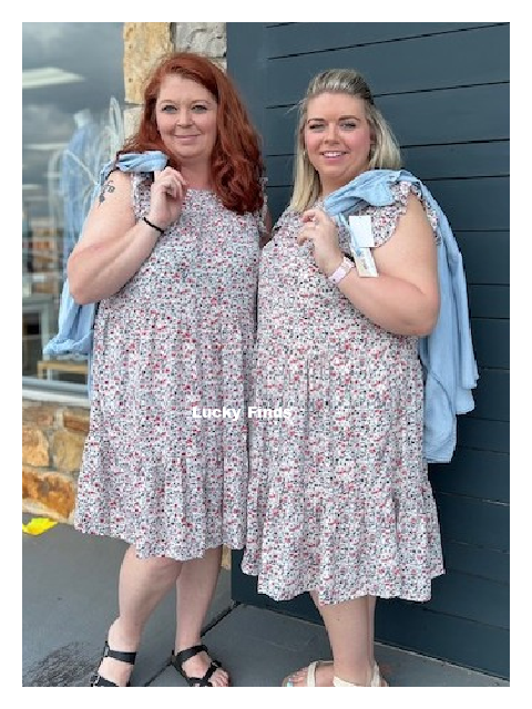 Everyday Smiles Curvy Dress 8932