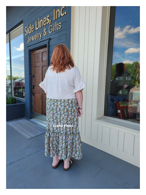 Love My Curvy Maxi Skirt 8933