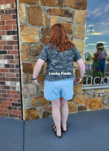 Love My Curvy Denim Shorts 8938