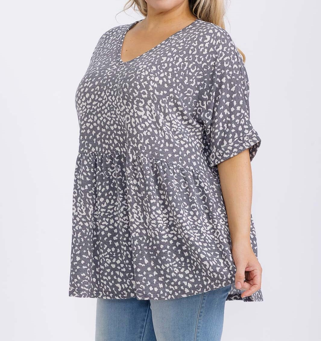 Picnic Lover Curvy Top 8952
