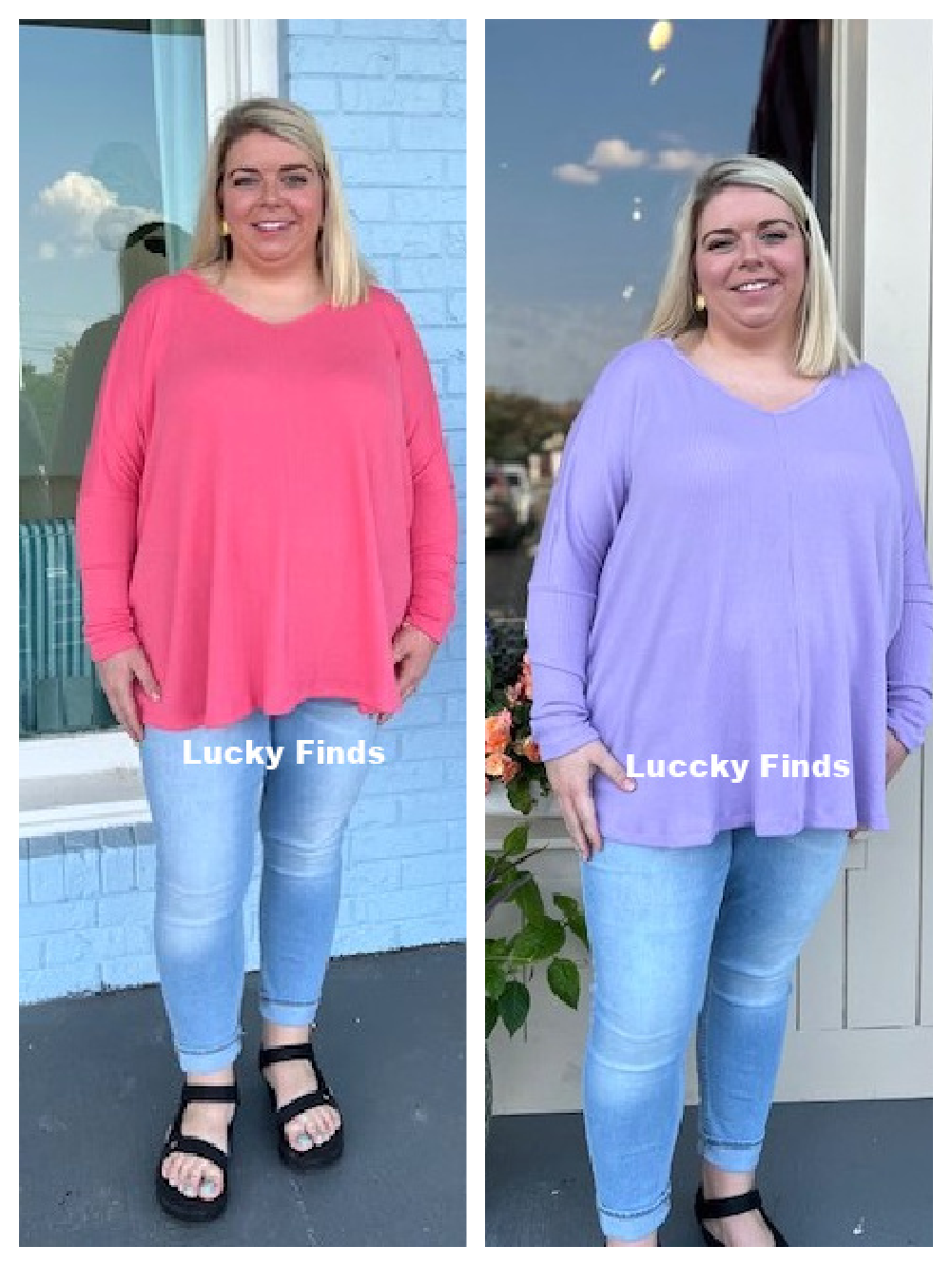 Simple & Comfy Curvy Top 8977