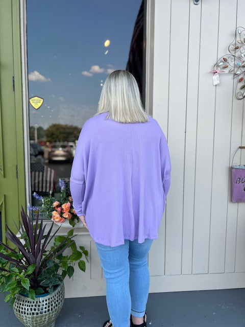 Simple & Comfy Curvy Top 8977