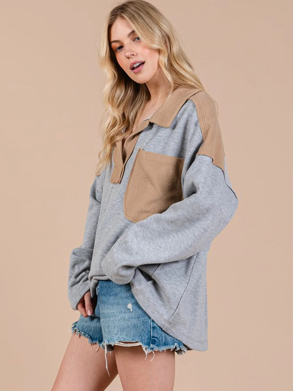 Throw on & Go Top 9017