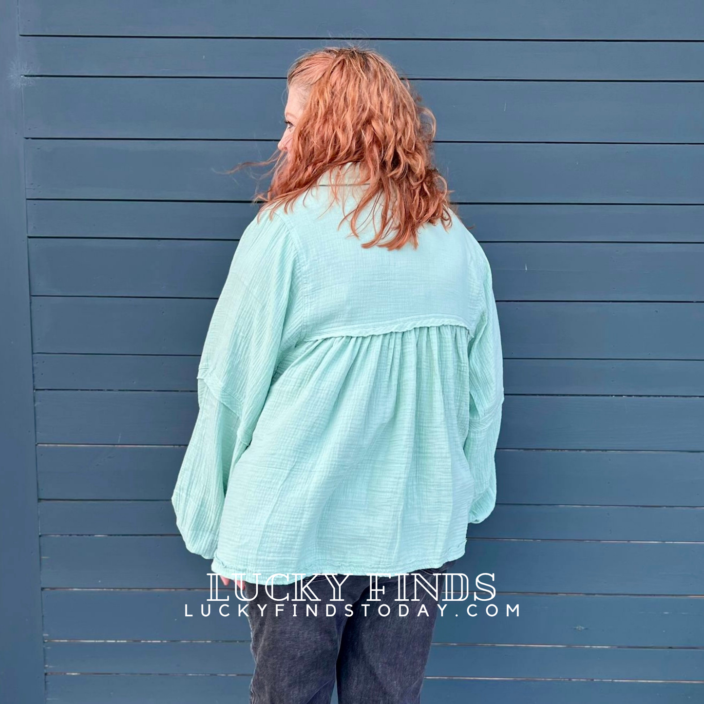 NYC Oversized Babydoll Top 9018
