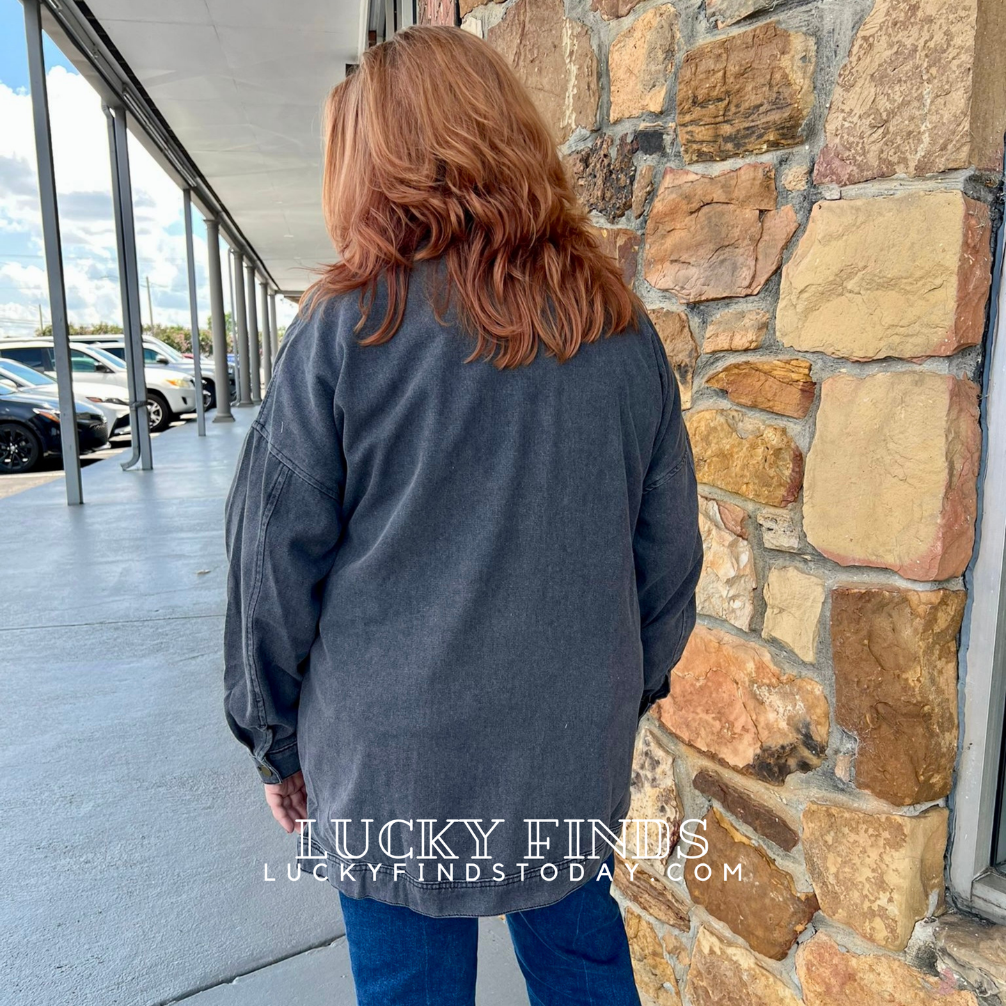 Rock w Me Denim Shacket 9035