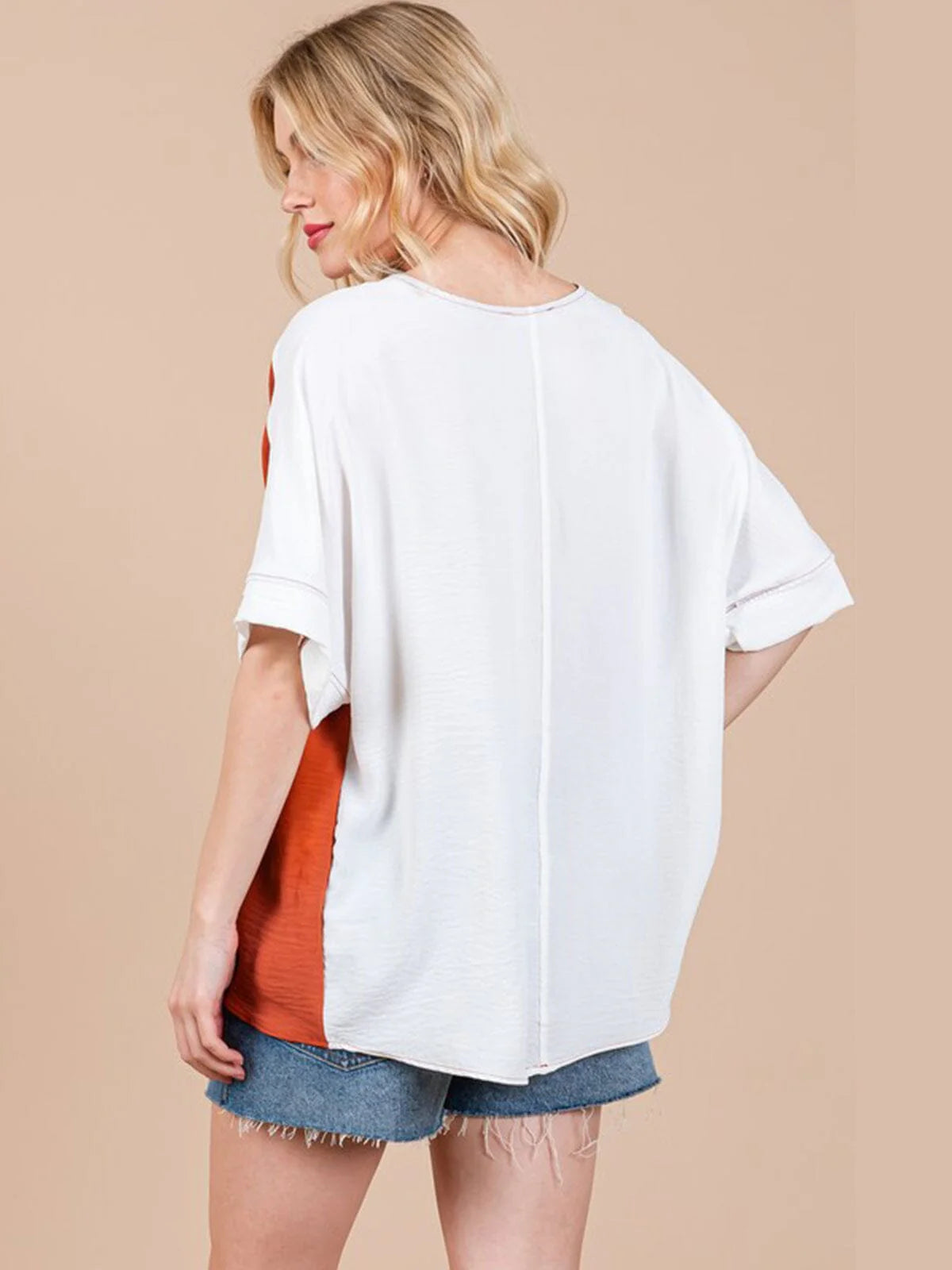 Game Day Colorblock Tunic Top 9039