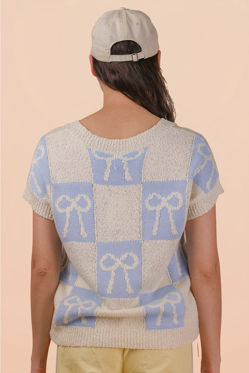 Bow Lover Summer Top A264
