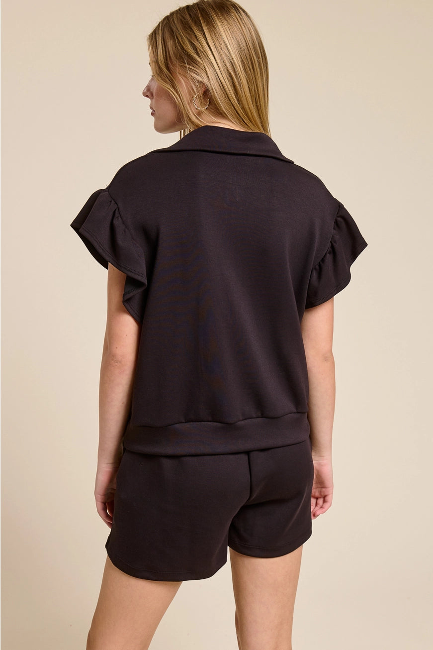 Young & Dreamy Scuba Shorts Set A276