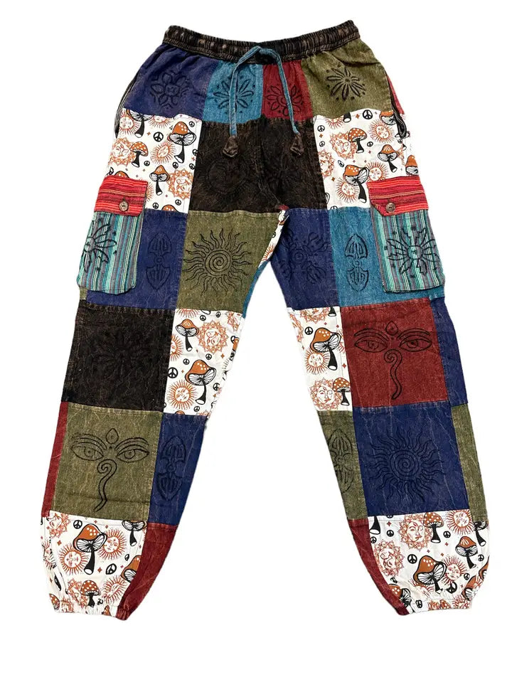 Sun Moon Mushroom Pants A317