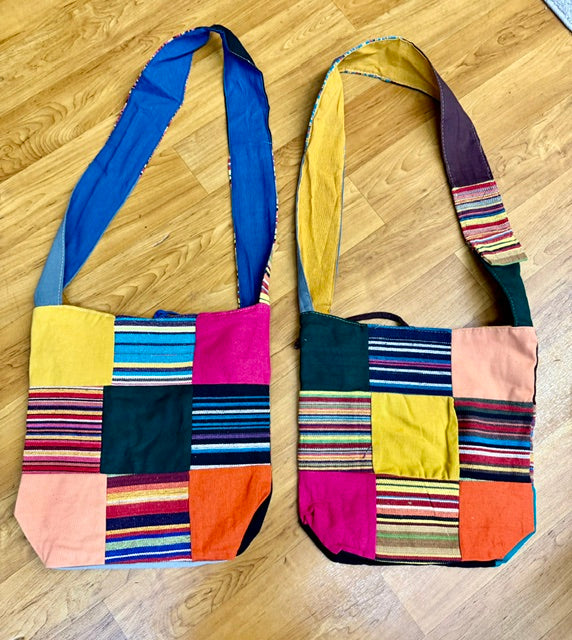 Vintage Hippie Crossbody Bag A326
