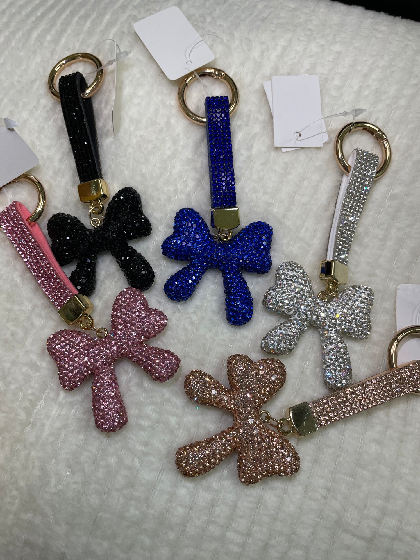 Jv436 Bow Bling keychain