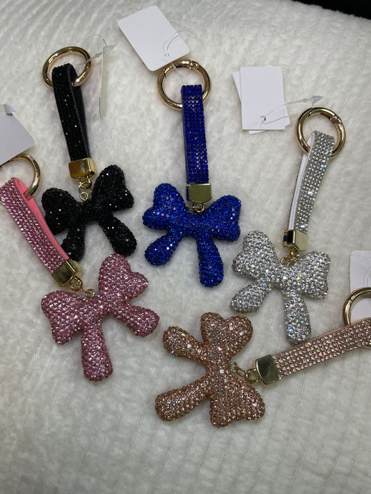 Jv436 Bow Bling keychain