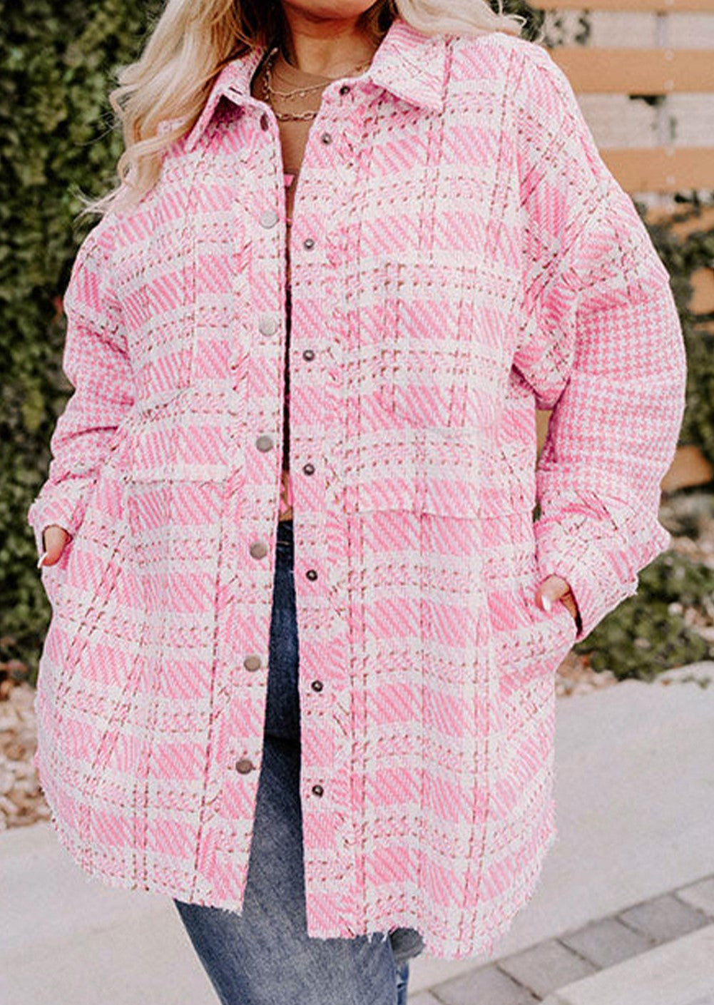 Embrace The Elegant Shacket D1140