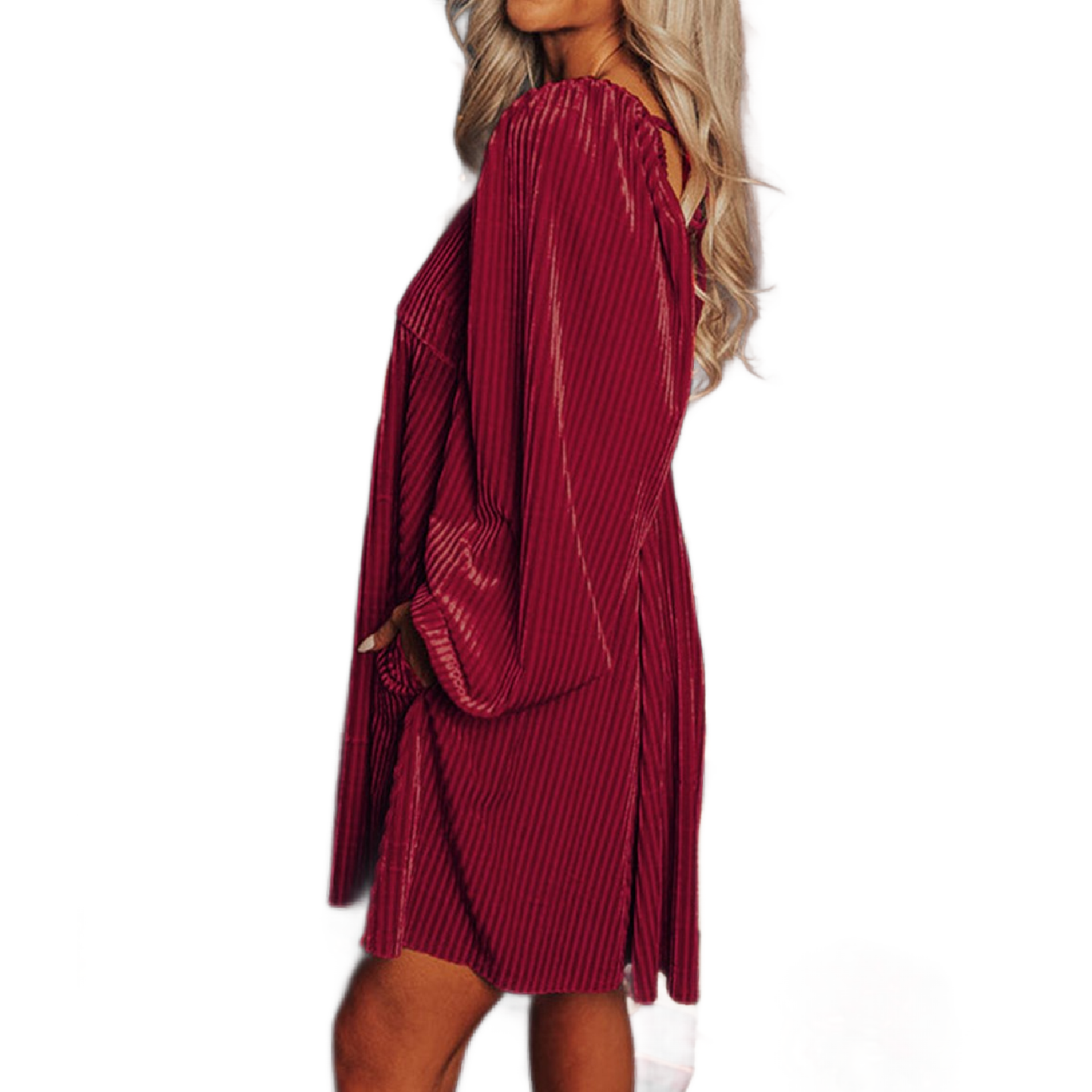 Sweet Velvet Dress D1157