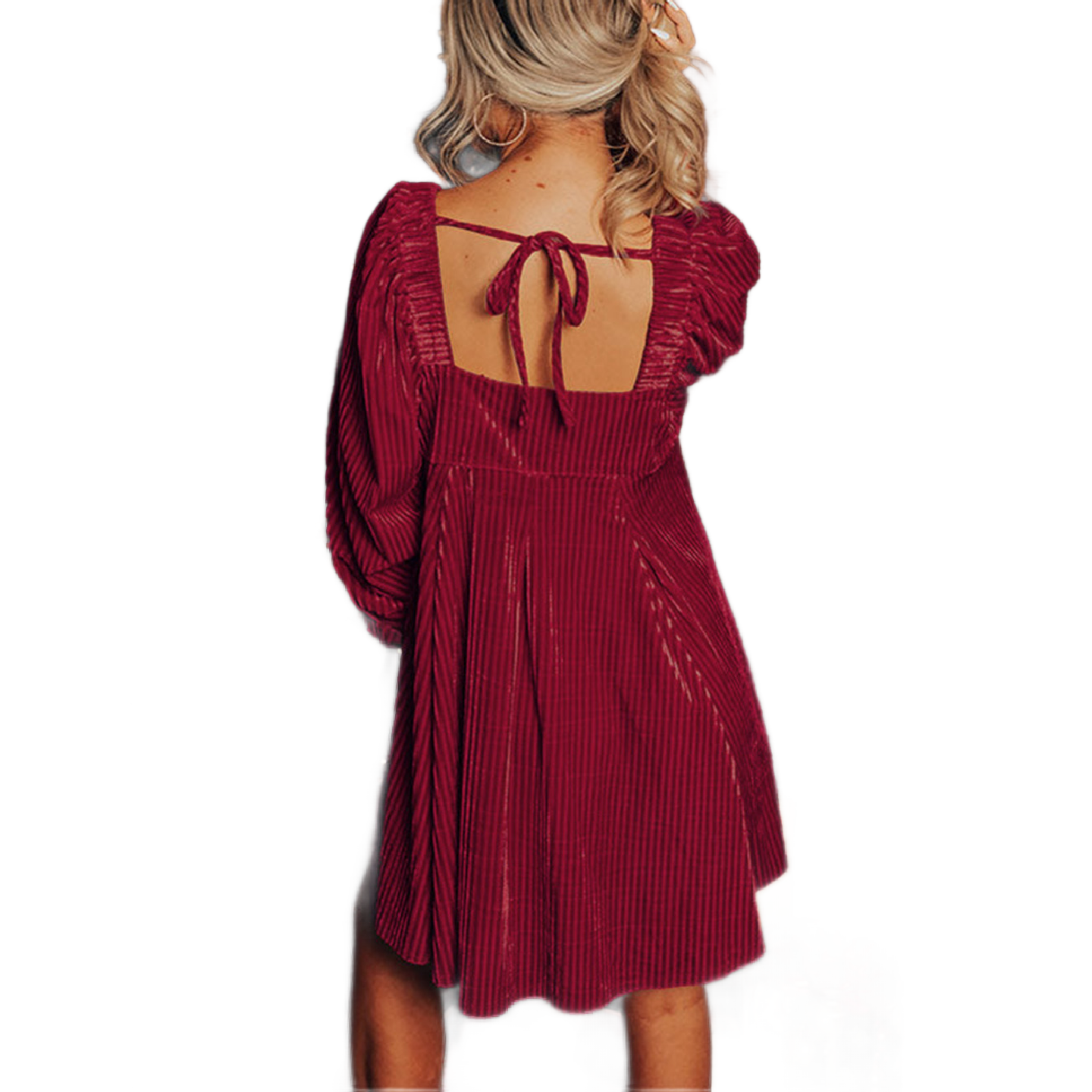 Sweet Velvet Dress D1157