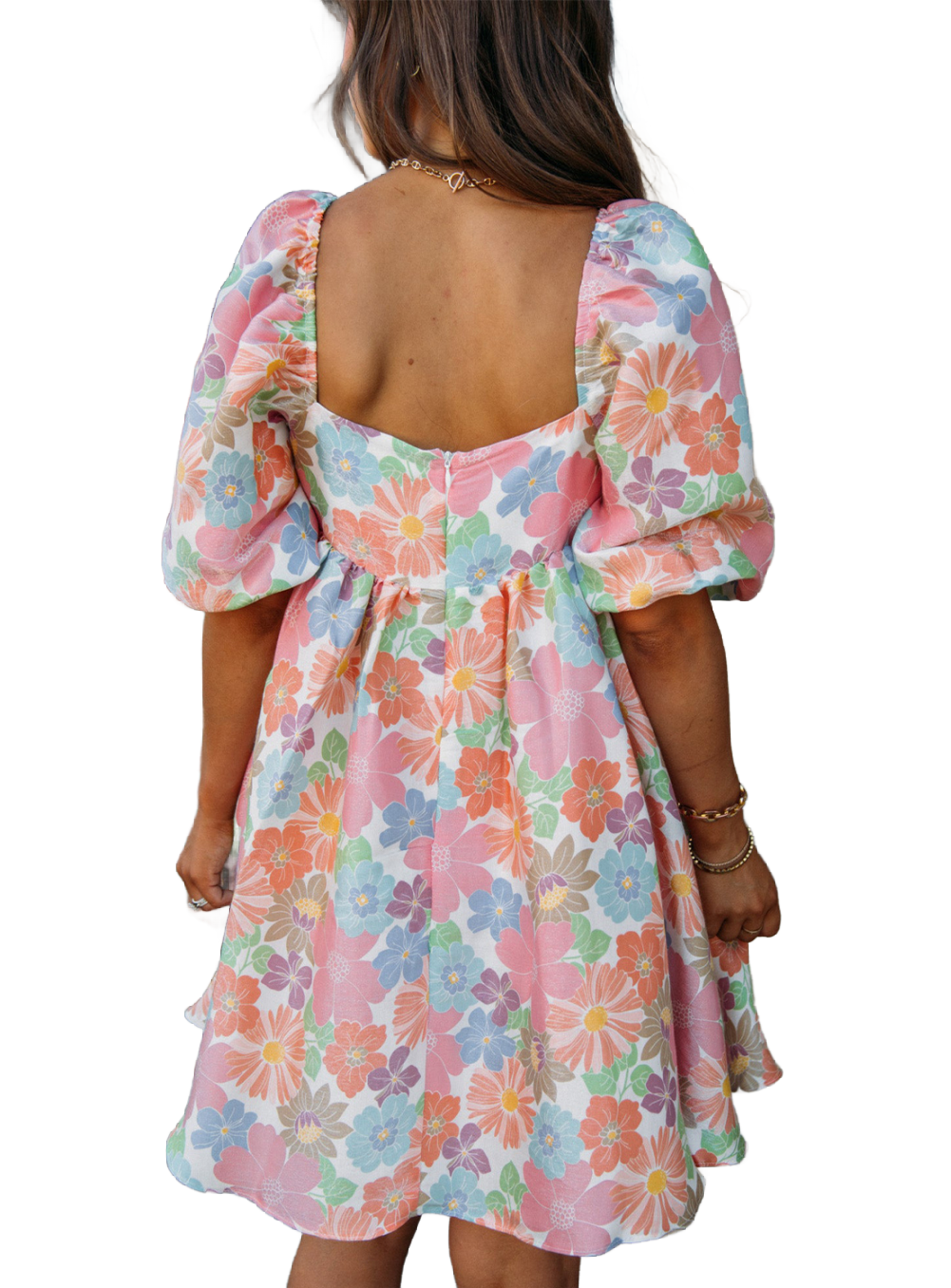 Summer Floral Dress D1270