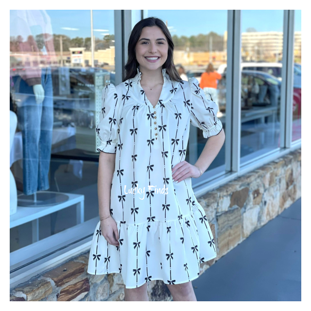 My Lovin' Bow Dress D1420