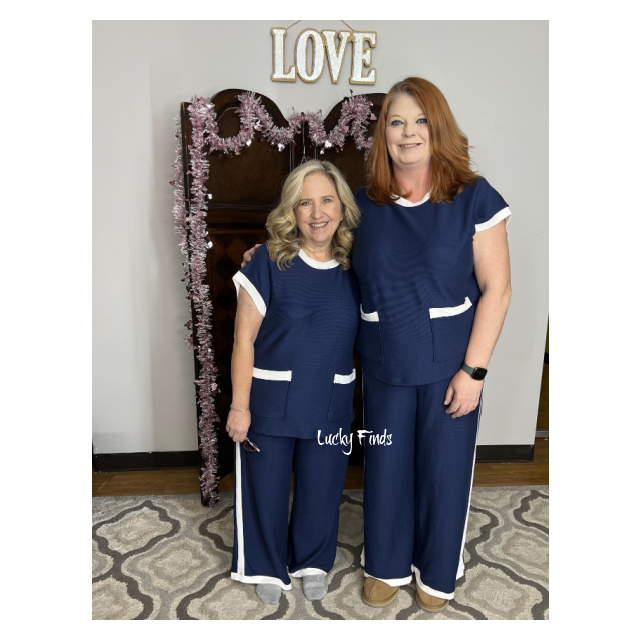 Madison Preppy Pants Set D1530