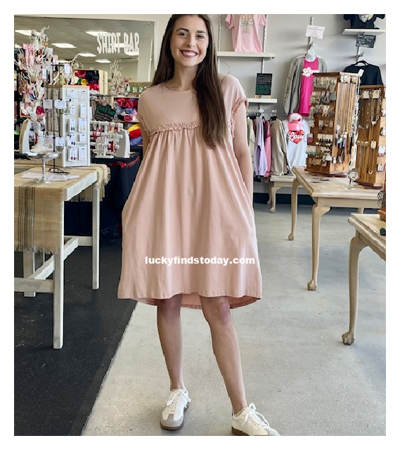 Mckinley Frilled Detailed Dress D1462