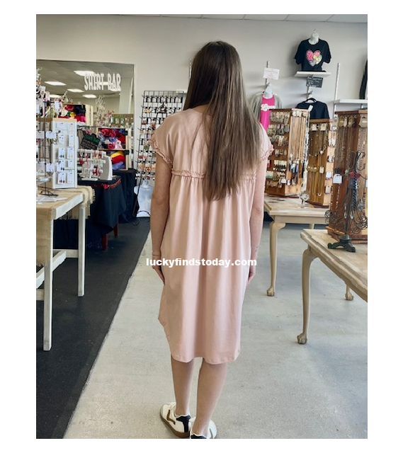 Mckinley Frilled Detailed Dress D1462