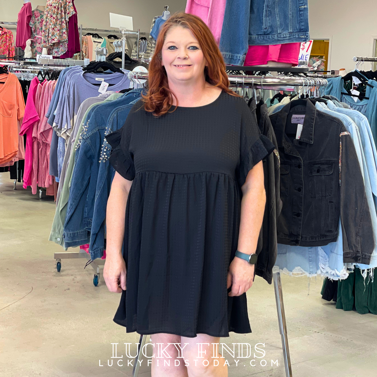 Florence Curvy Pocket Dress D1470