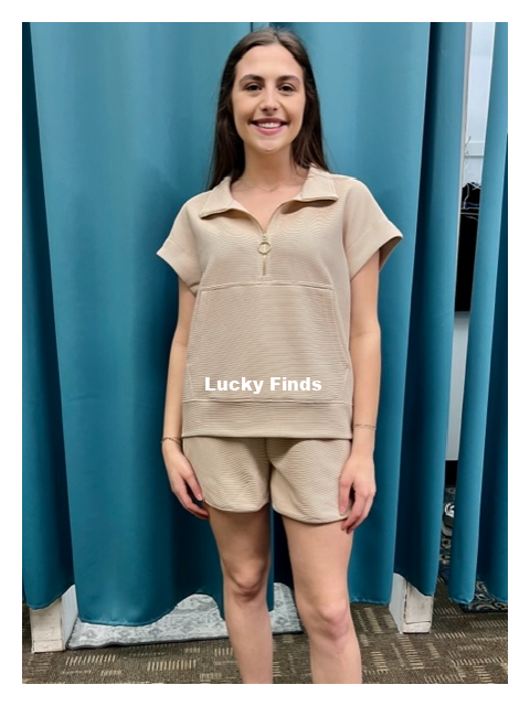 On the Go Shorts Set D1475