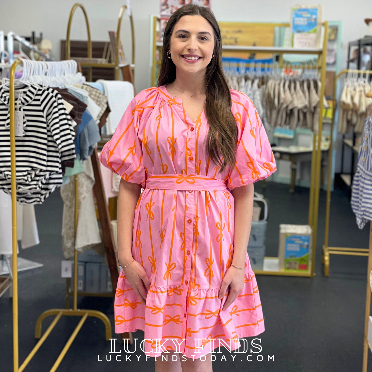 Embrace the Bow Dress D1477