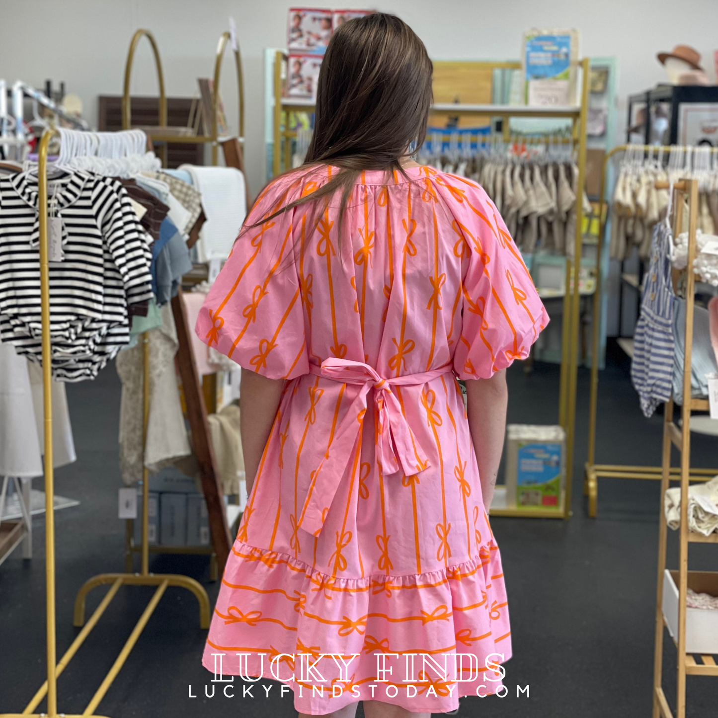 Embrace the Bow Dress D1477