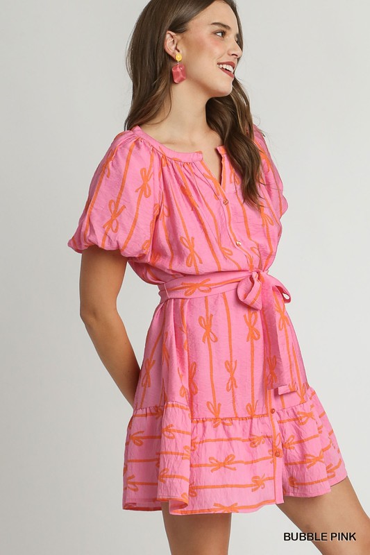 Embrace the Bow Dress D1477