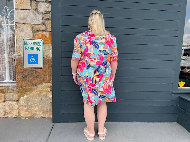 Miami Beach Curvy Dress D1480
