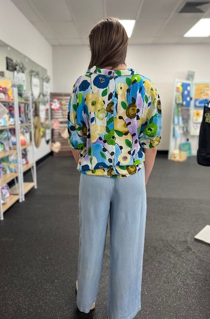 Soulshine Floral Top D1996