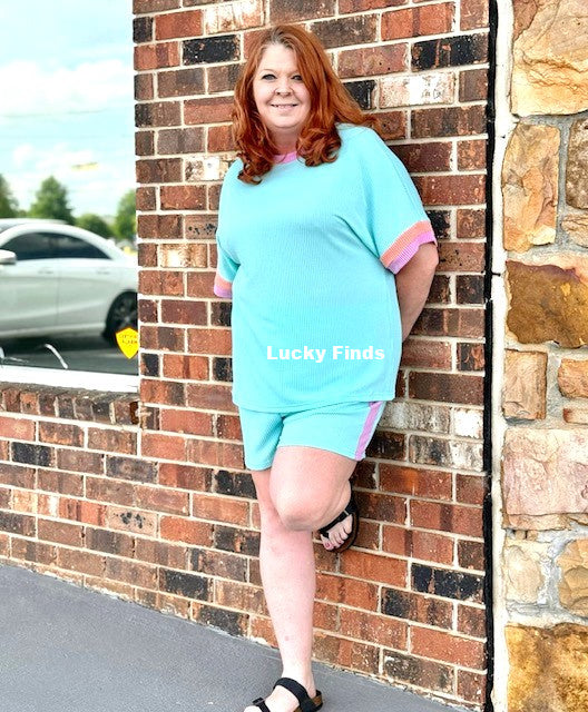 Easy Rider Curvy Shorts Set D1525