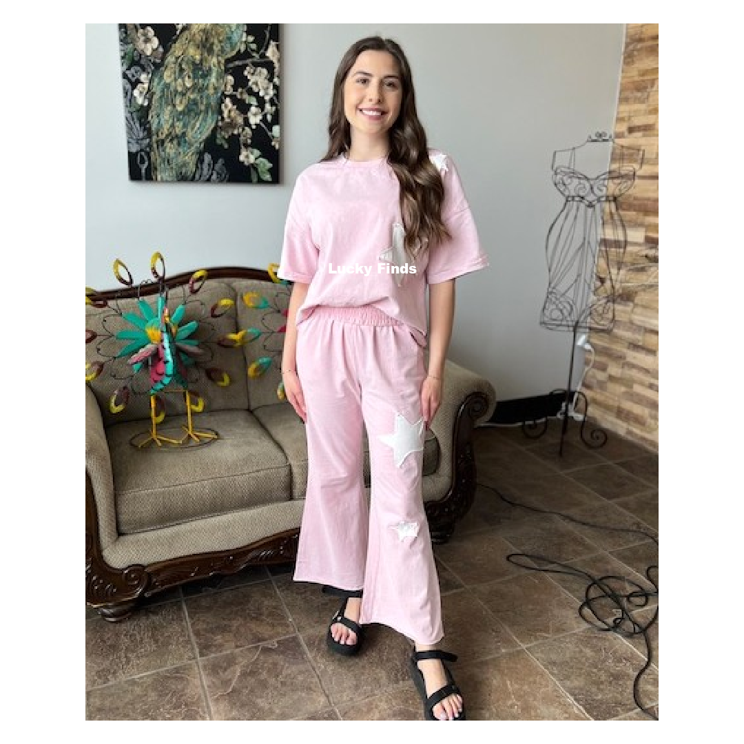 Making Wave Star Pants Set D1526
