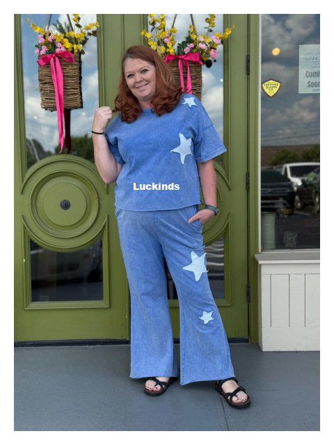 Making Wave Star Pants Set D1526