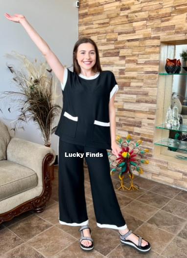 Madison Preppy Pants Set D1530