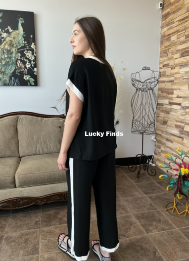 Madison Preppy Pants Set D1530