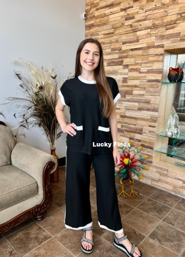 Madison Preppy Pants Set D1530