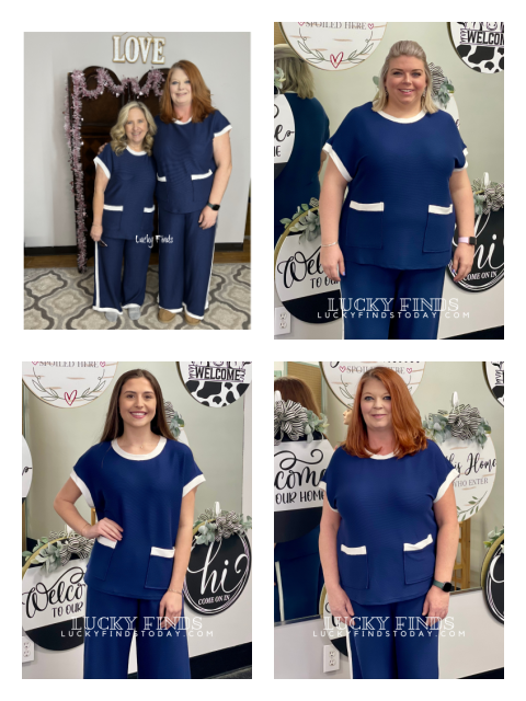Madison Preppy Pants Set D1530