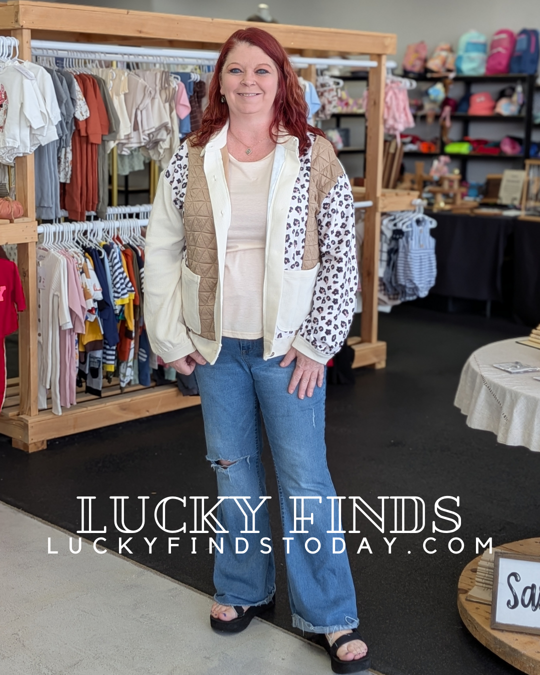 Sassy Leopard Waffle Knit Jacket D1605