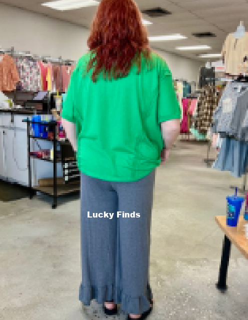 My Happiness Wide Leg Pants D1612