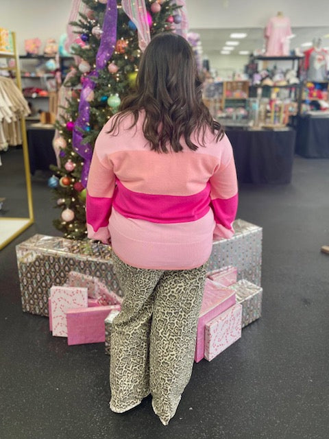 Cool Leopard Print Jeans D1653